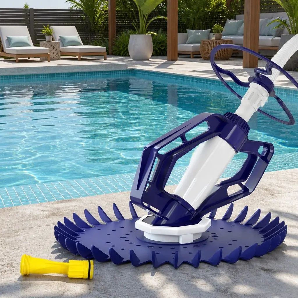 Automatic Pool Vacuum Cleaner Suction Hose System 10M Suitable for Above Ground and In-Ground Pools