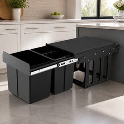 Practical Pull-Out Bin for Effective Waste Management