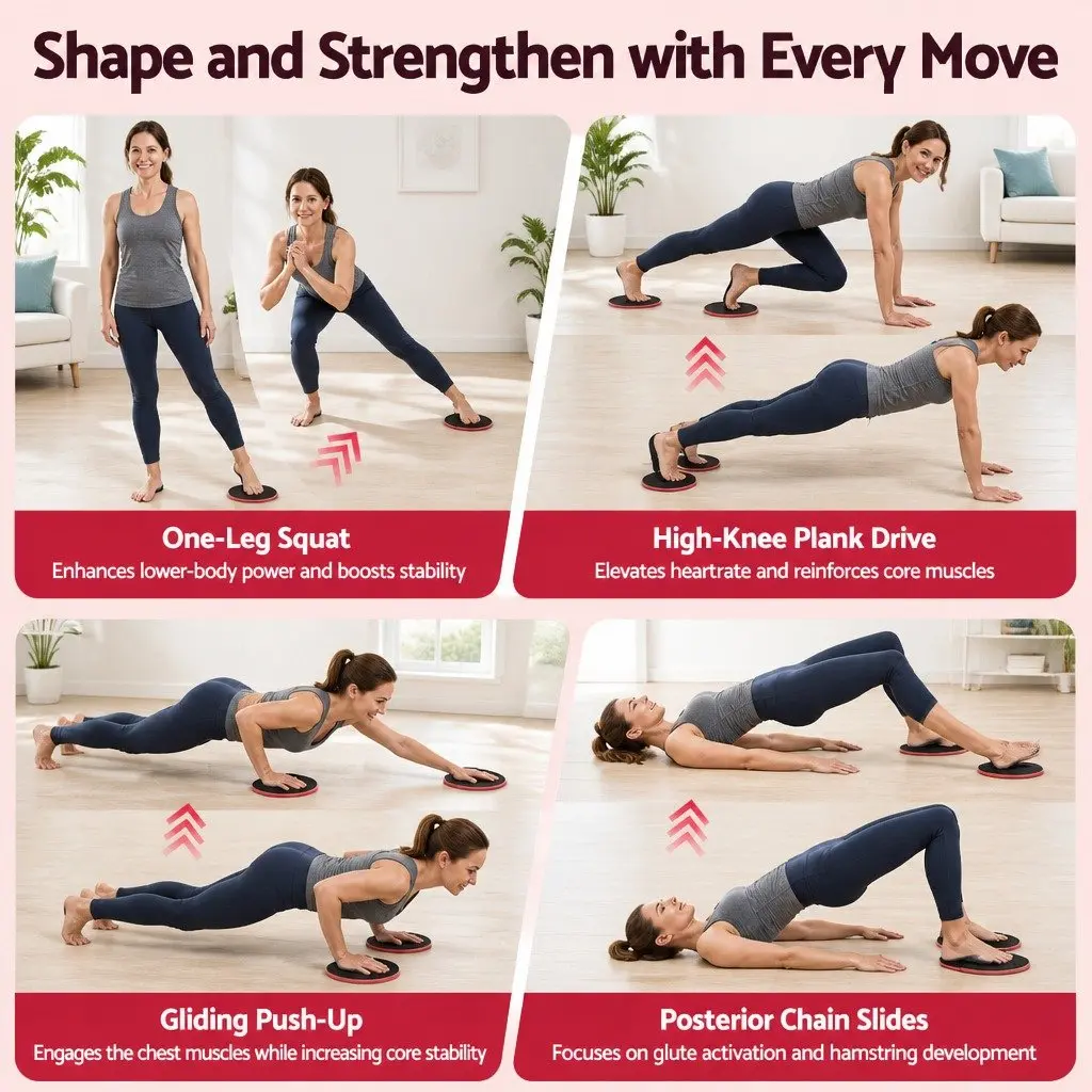 Pilates Ring Set 15 Piece Home Workout Kit with Yoga Ball Resistance Bands Pink Purple