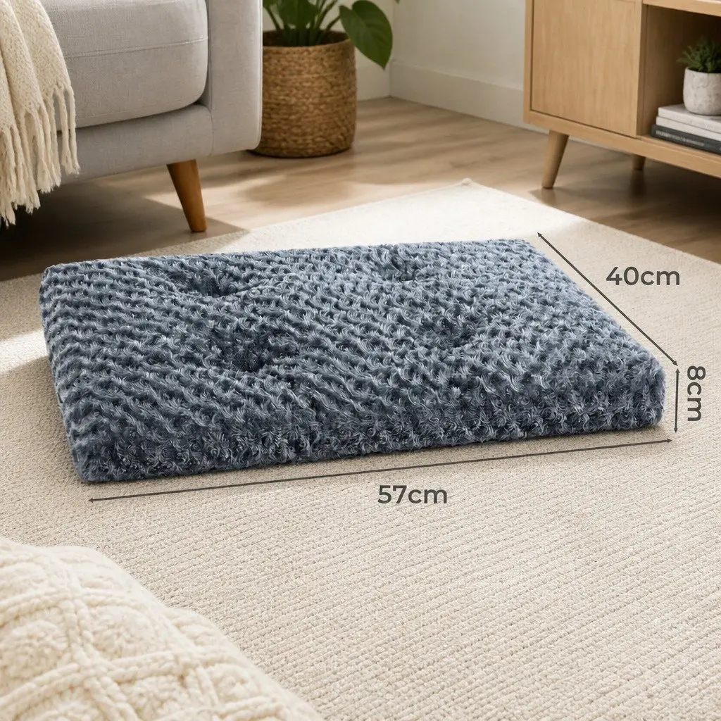 Dog Pet Bed Plush Calming Washable Soft Warm Comfortable Sleep Nest Small Large