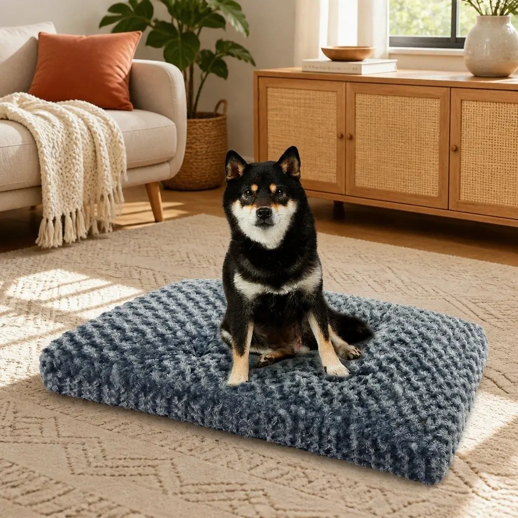 Plush Dog Bed for Relaxation at Home, 73cm