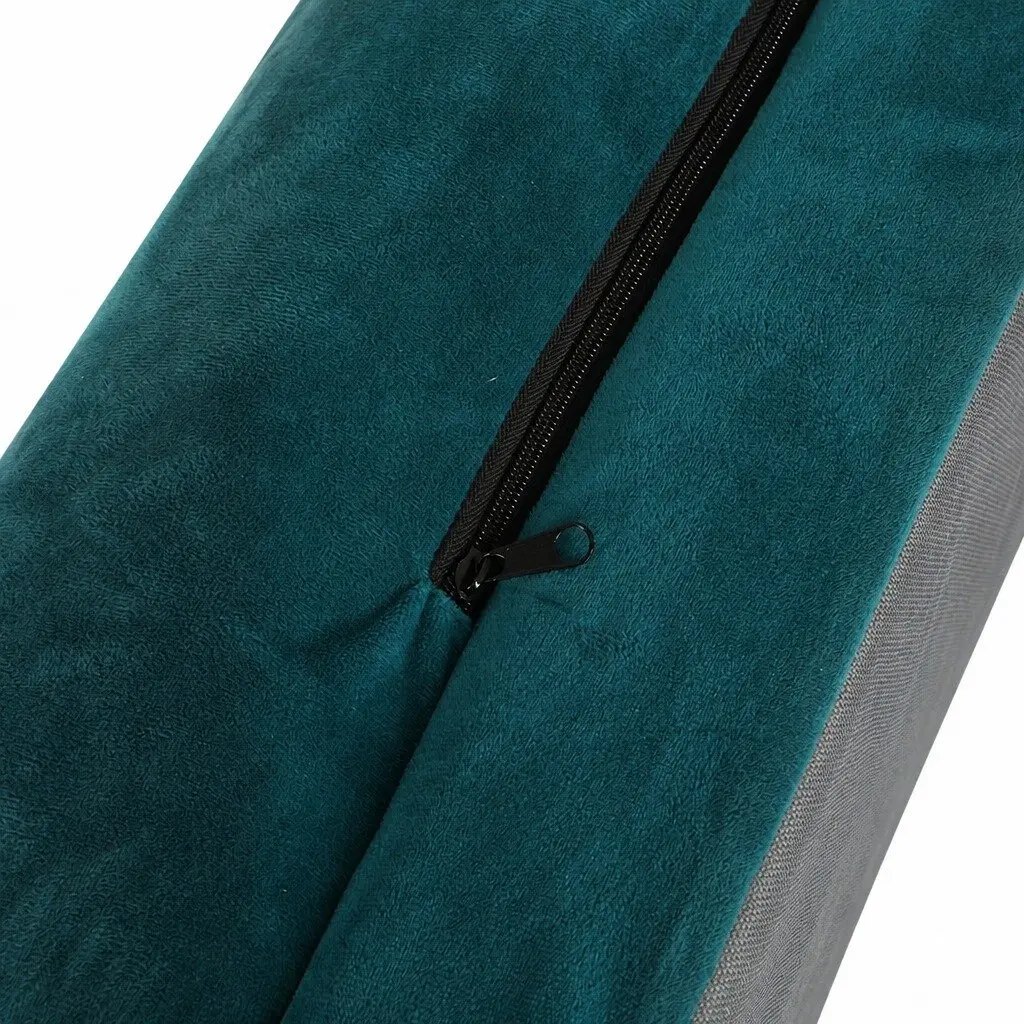 Pet Bed Sofa Dog Bedding Soft Warm XXL Blue Orthopaedic Memory Foam Removable