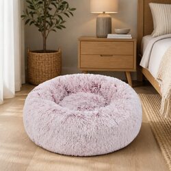 Comfortable Donut Pet Bed for Cats & Dogs - Home Essential