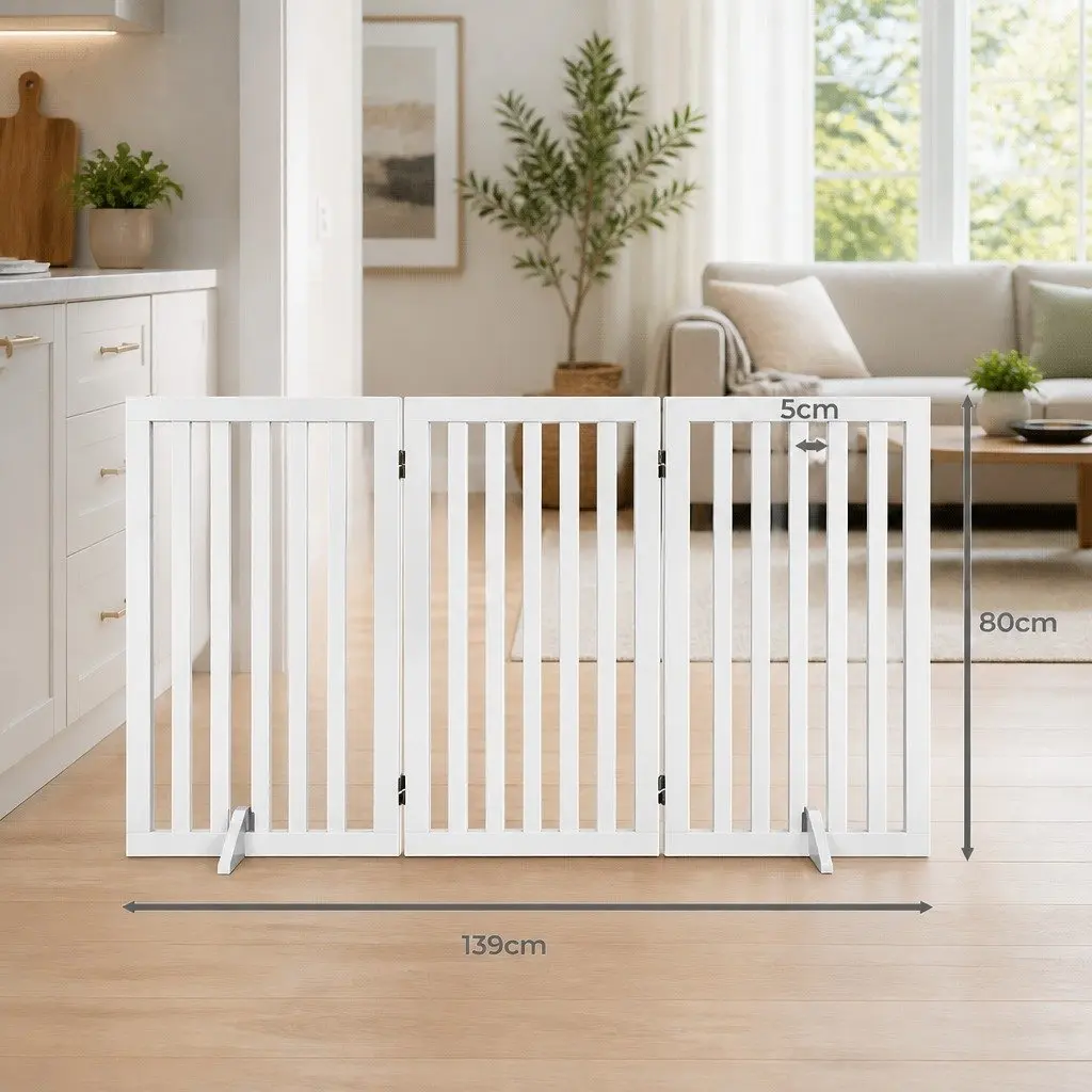 Wooden Pet Gate for Home Use