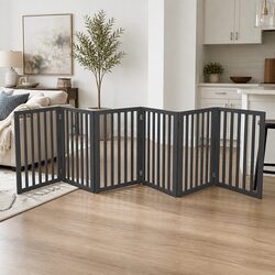 Practical Foldable Pet Gate for Home Safety and Flexibility