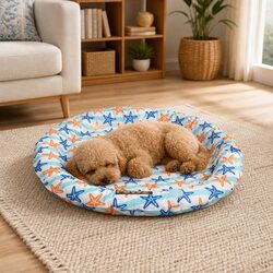 Pet Cooling Mat Cat Dog Bolster Large Self-Cooling Gel Pad Waterproof Portable
