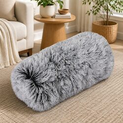 Pet Blanket Dog Cat Warm Soft Machine Washable Plush Puppy Mat Charcoal