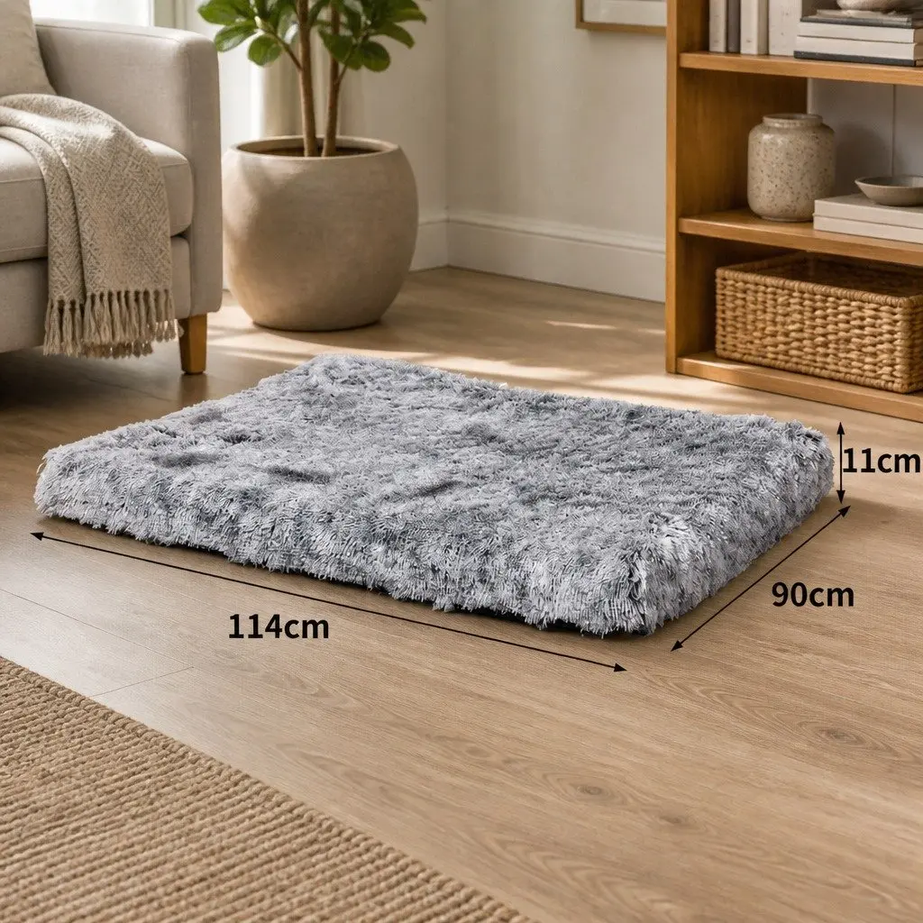 Memory Foam Pet Bed Cushion Large Orthopaedic Charcoal