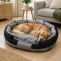 Waterproof Pet Dog Calming Bed Large Removable Cover Orthopedic Memory Foam
