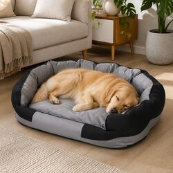 Versatile Waterproof Pet Bed for Home Use with Orthopedic Comfort