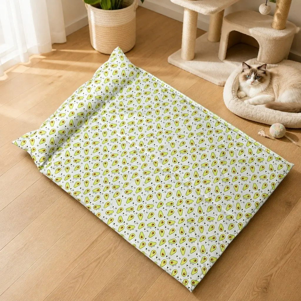 Pet Cooling Mat Cat Dog Gel Self-Cooling Non-Toxic Pad Waterproof Pillow