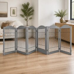 Practical 6 Panel Playpen for Indoor and Outdoor Use