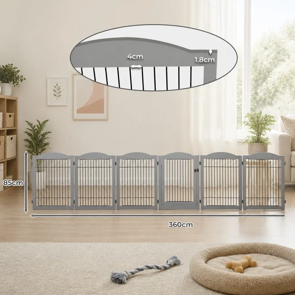 6 Panel Playpen for Indoor and Outdoor Use