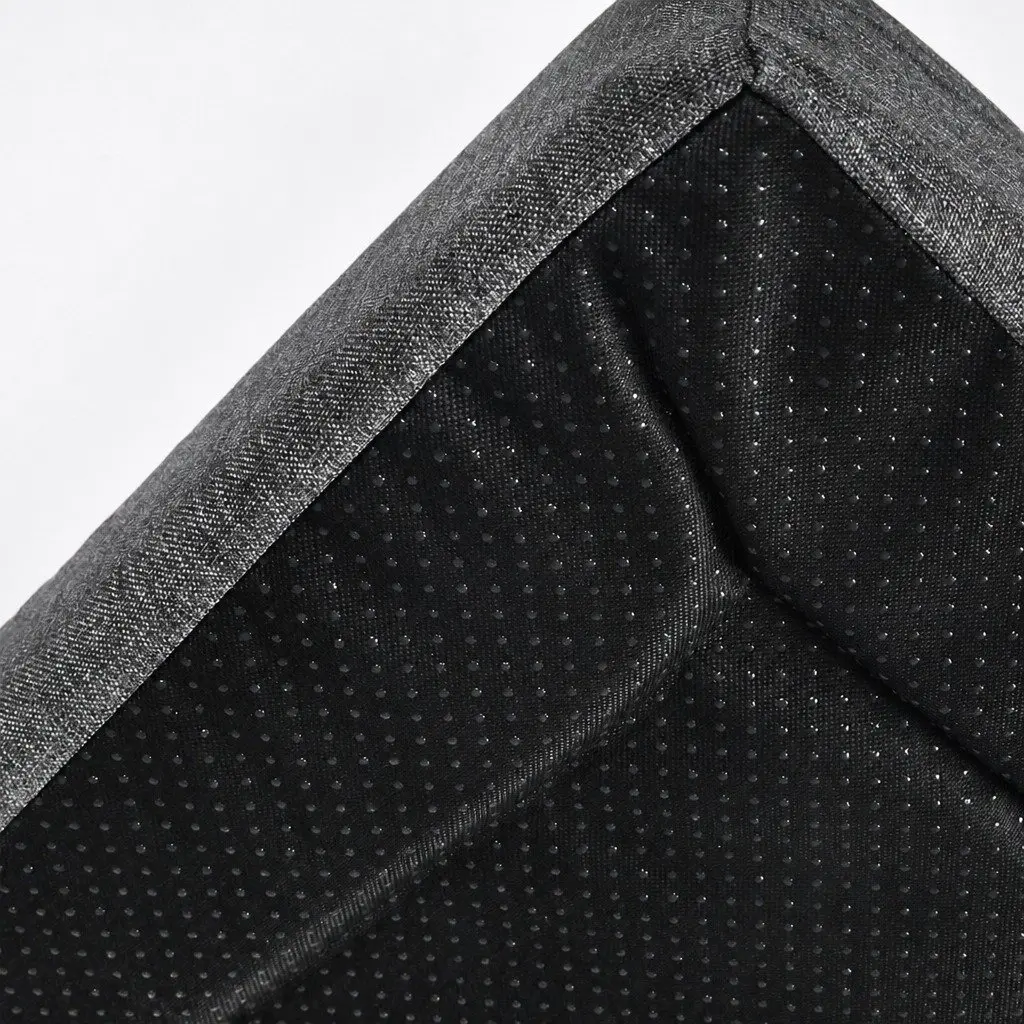 Memory Foam Orthopaedic Pet Bed Large Grey 90cm x 70cm Machine Washable Removable Cover