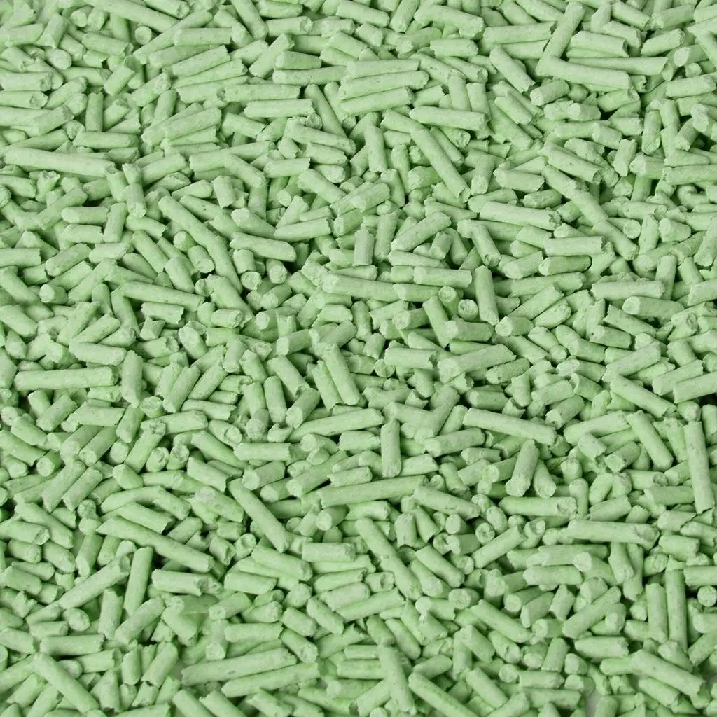 Tofu Cat Litter Biodegradable Clumping Green Tea Scent 2.5kg x2 Bags