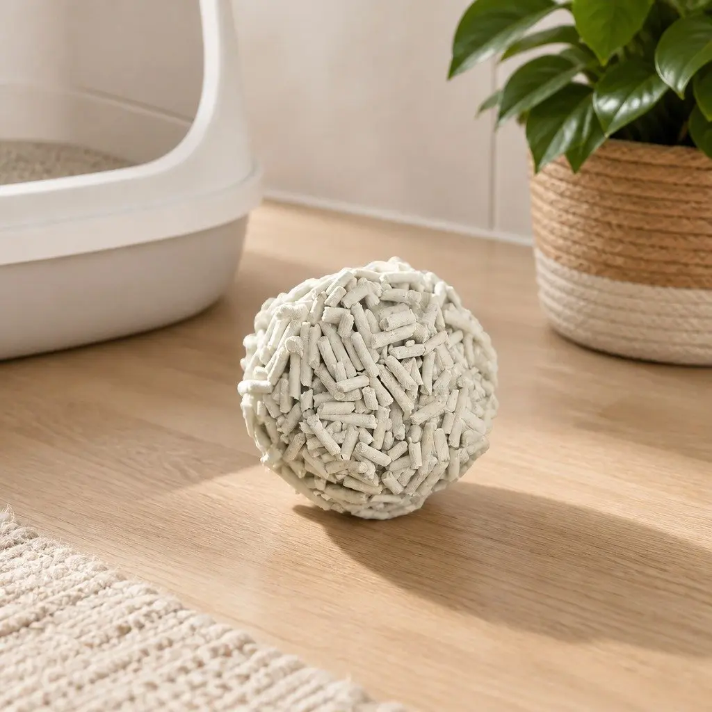 Tofu Cat Litter Natural Biodegradable Clumping Odour Control 2.5kg Soybean Fibre Dust Free Flushable