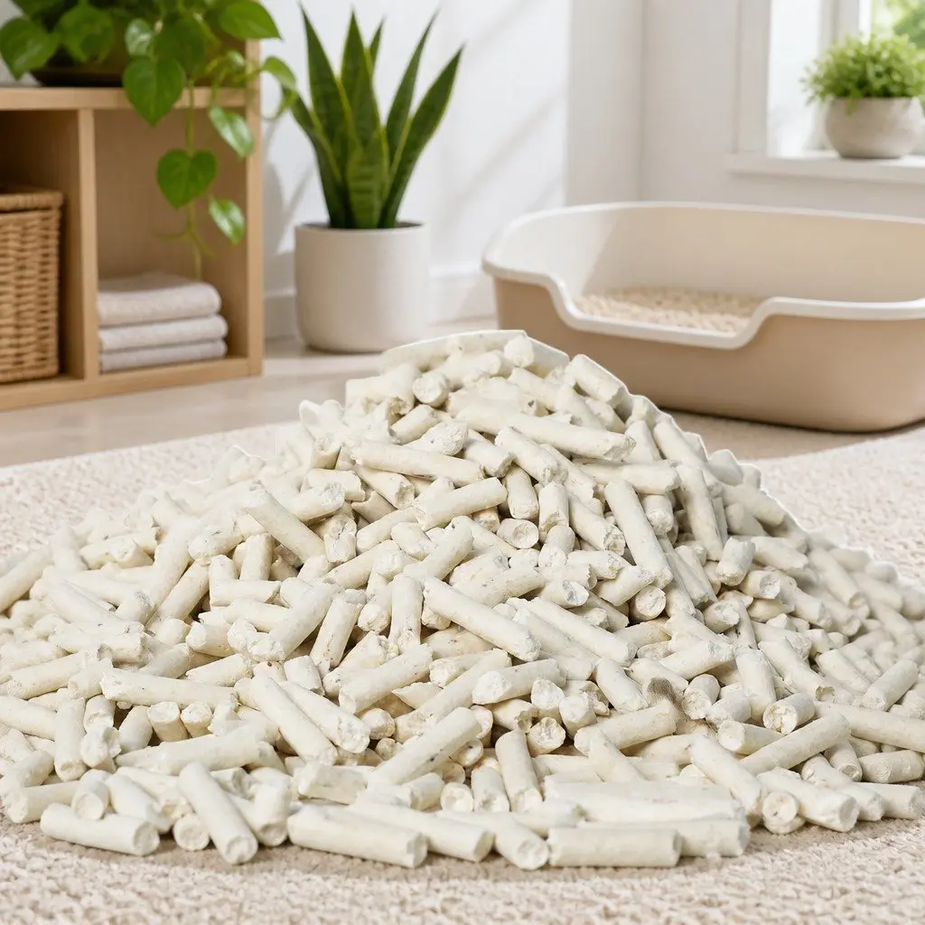 Tofu Cat Litter Natural Biodegradable Flushable Clumping Odour Control 2.5kg