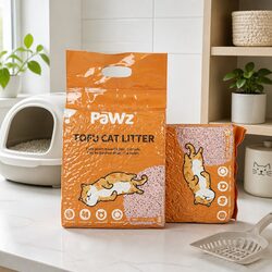 Tofu Cat Litter Clumping 2.5kg Biodegradable Soybean Fibre Odour Control