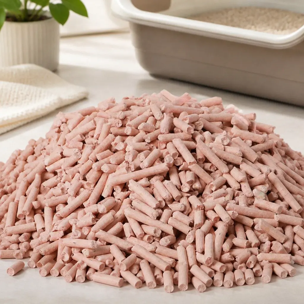 Tofu Cat Litter Biodegradable Clumping Flushable 2.5kg Peach Scent