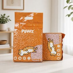 Practical Peach Scent Tofu Cat Litter for Busy Households