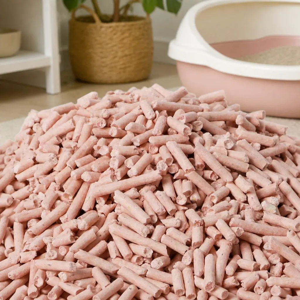 Tofu Cat Litter Biodegradable Clumping Peach Scent 2.5kg