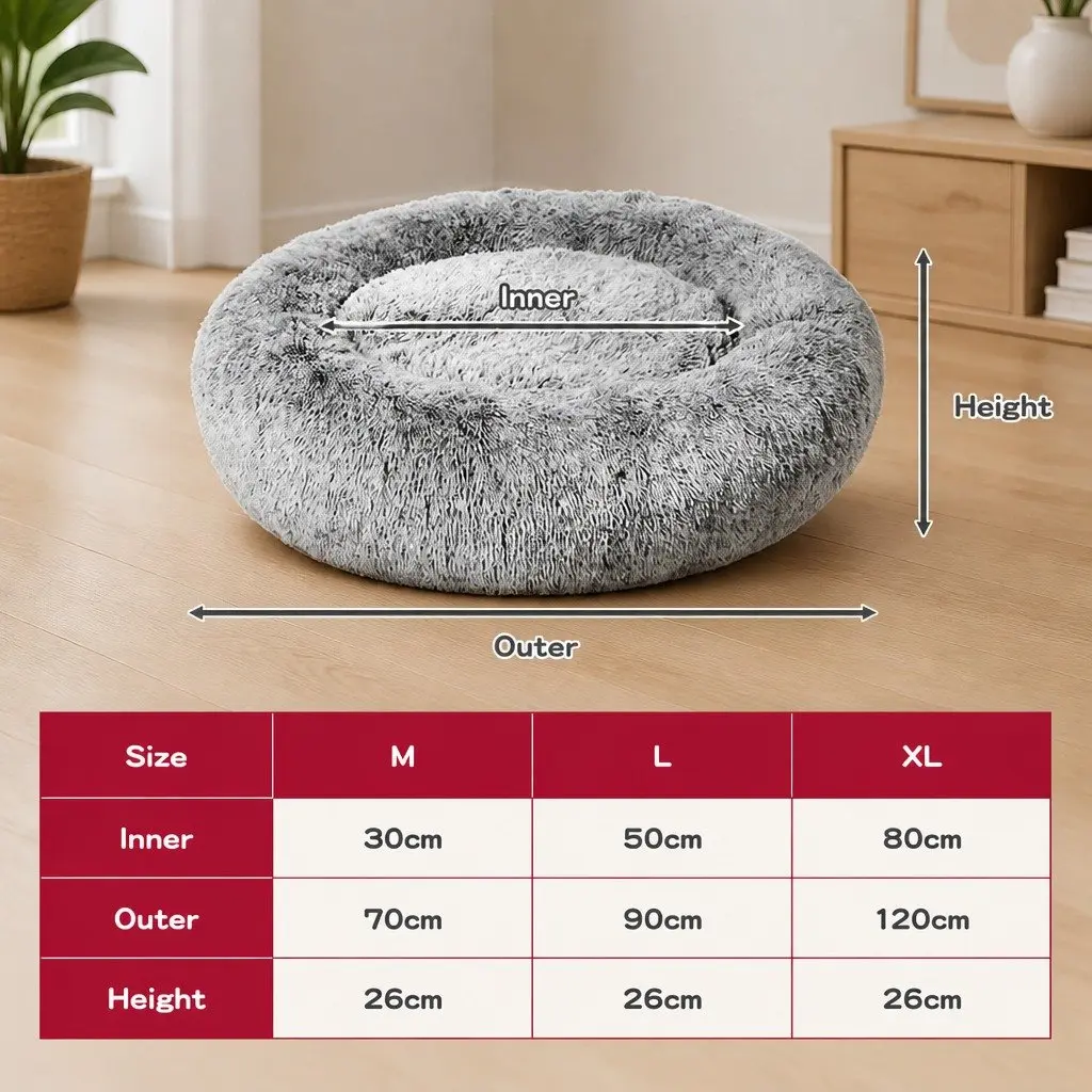 Charcoal Dog Bed for Home Comfort