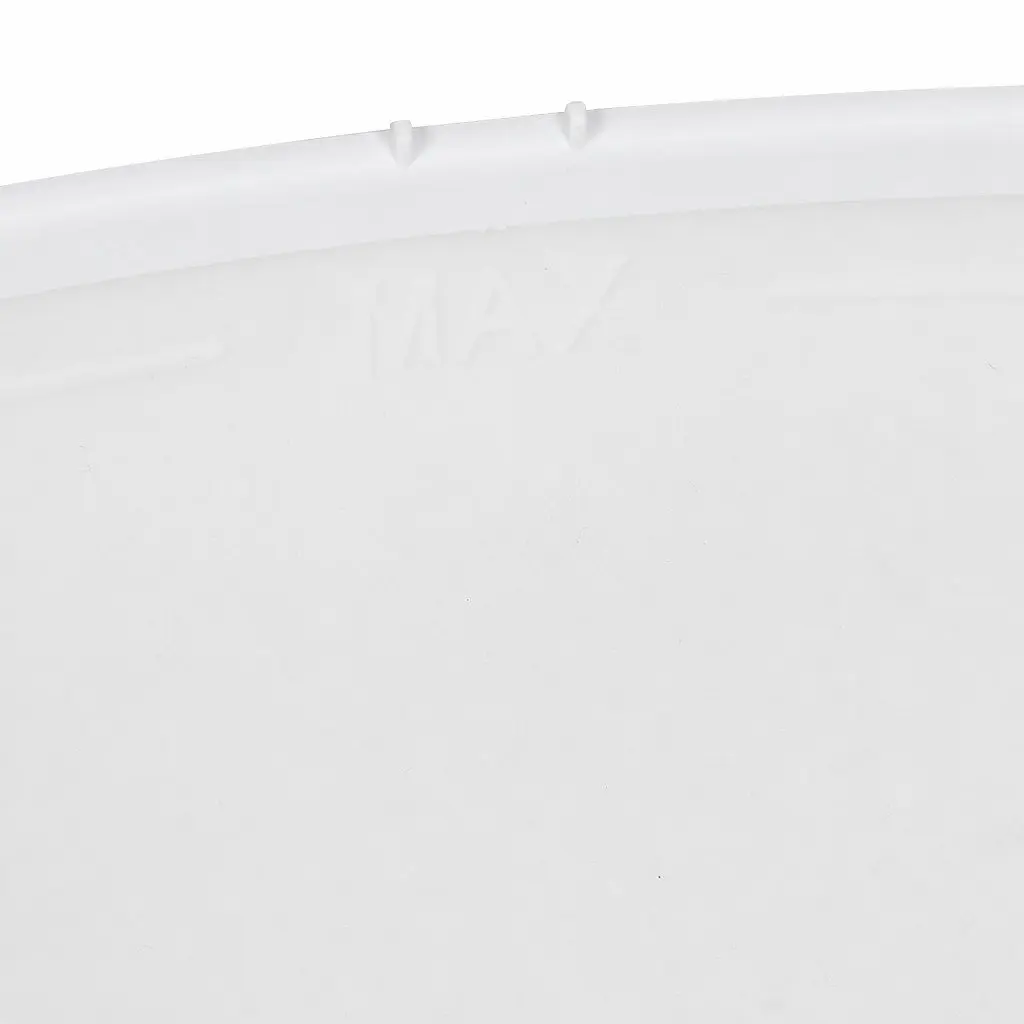 Cat Litter Box Replaceable Silicone Liner Pad Waterproof 37.8cm White