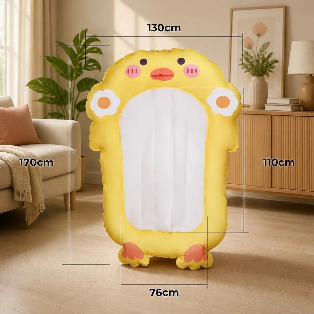 Pet Cooling Mat Ultra-Large Waterproof Yellow Gel Pad
