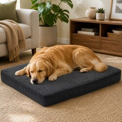 Practical Grey Orthopaedic Bed for Dogs and Cats