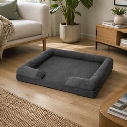 Practical Memory Foam Pet Sofa Bed for Home Use