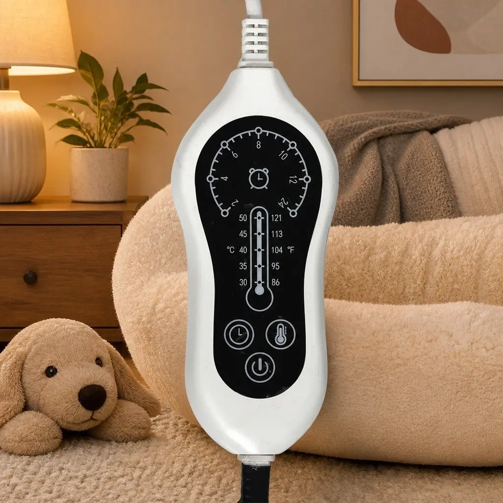 Electric Heated Dog Bed Medium Warming Mat
