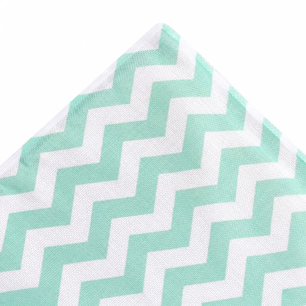 Pet Cooling Mat Small Green Foldable Textured Surface Portable for Dogs Cats