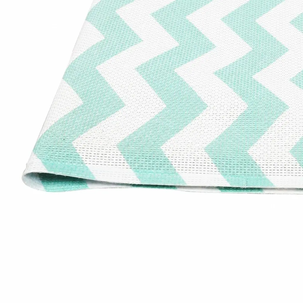 Pet Cooling Mat Small Green Foldable Textured Surface Portable for Dogs Cats
