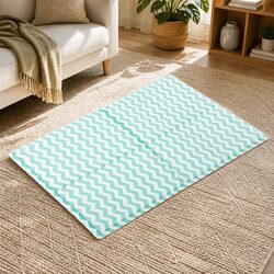 Pet Cooling Mat XL Textured Surface Foldable Portable Self-Cooling for Dogs Home