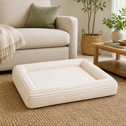 Orthopedic Dog Bed Large Egg Crate Foam Pet Mattress Corduroy Cover Waterproof