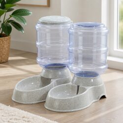 Practical Automatic Pet Feeder & Water Dispenser for Home