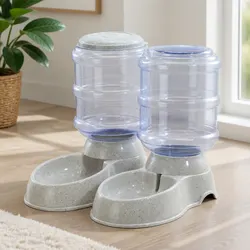 Practical Automatic Pet Feeder & Water Dispenser for Home