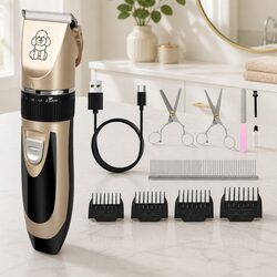 Everyday Grooming with Cordless Pet Clipper Kit
