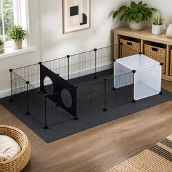 Practical 16-Panel Playpen for Small Pets at Home