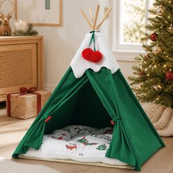Ideal Green Pet Tent Bed for Everyday Use