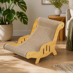 Practical Cat Scratching Bed for Home Use