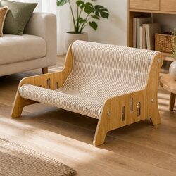 Functional Cat Scratcher Bed Lounge Chair for Any Room