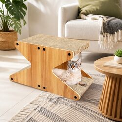 Cat Scratching Board Scratcher Post Cardboard Claw Furniture Protector Kitten