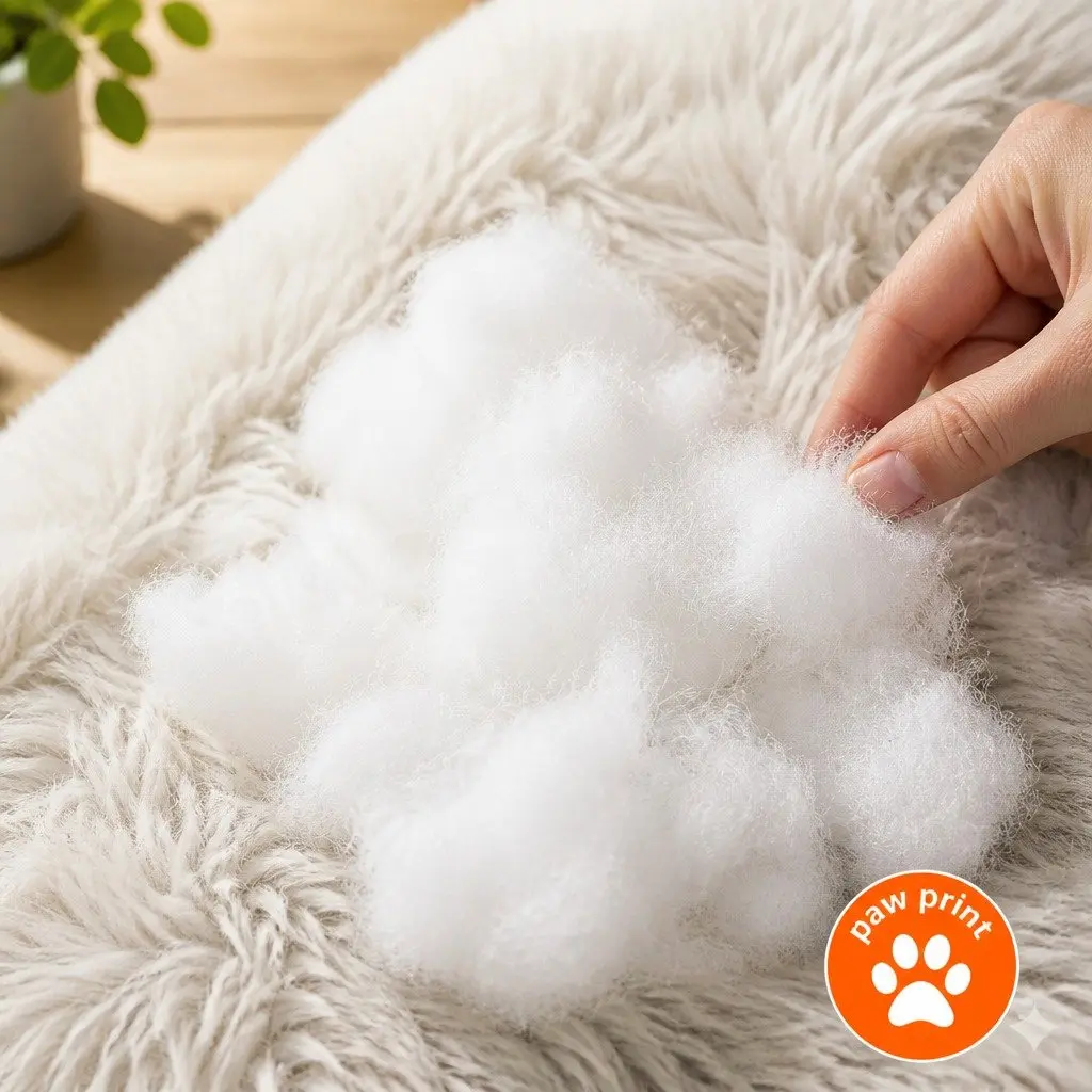 Dog Bed Plush Nest 90cm Pink