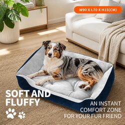 Functional PawFriends Walled Pet Bed for Everyday Use