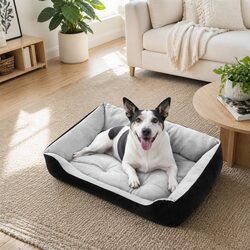Practical Walled Pet Bed for Home Use