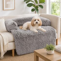 Dog Sofa Bed - Practical Cushion for Home or Car Use