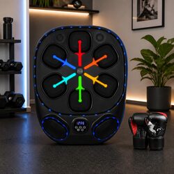 Smart Music Boxing Machine With 12OZ Gloves Home Workout Training Punching Bag