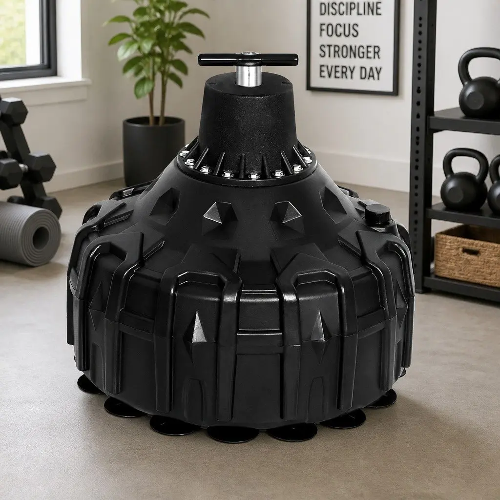 Punching Bag Stand Interactive Training System LED Lights Black 80cm x 26cm