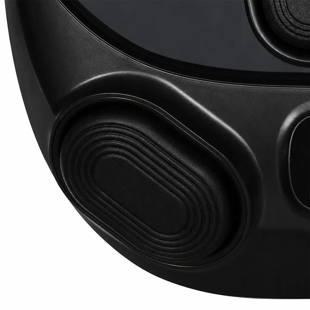 Music Boxing Machine Wall Mount PU Foam Black 48cm x 61cm for Home Gym Training Workout 10 Speed 9 Modes